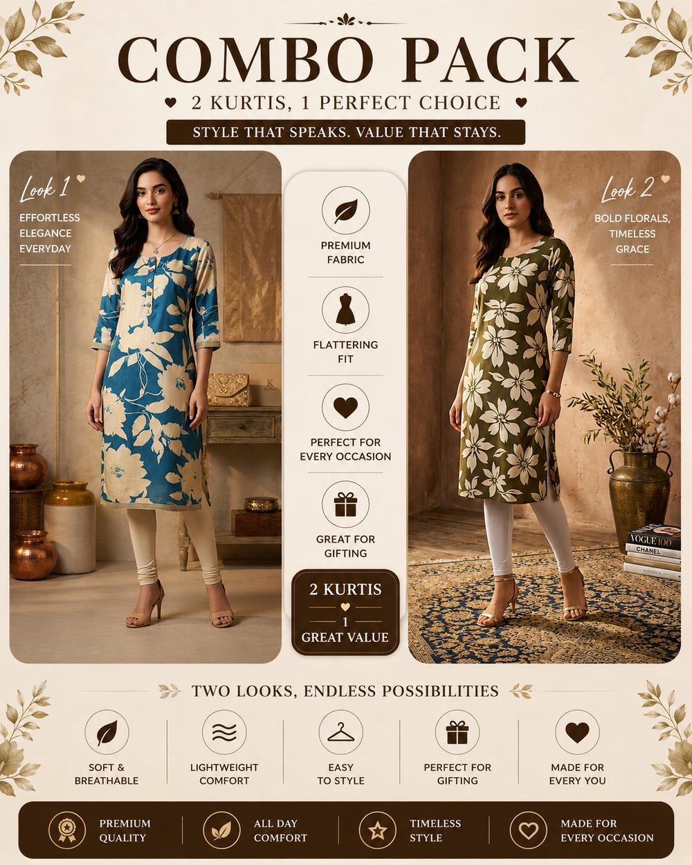 Premium Floral Style Pack