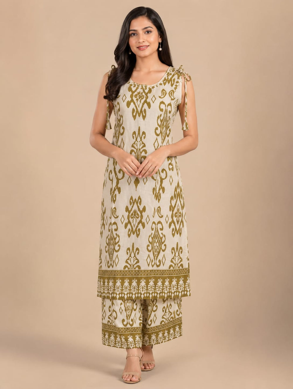 Olive Grace Ethnic Co-ord Set