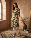 Evergreen Floral Straight Kurti